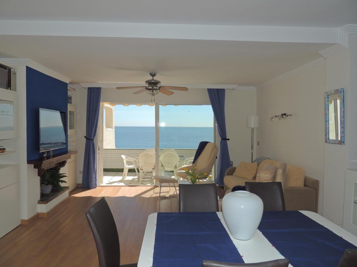 Апартаменты Las Gaviotas Beach - Playa - Sea Front - Frente Al Mar Бенальмадена Экстерьер фото