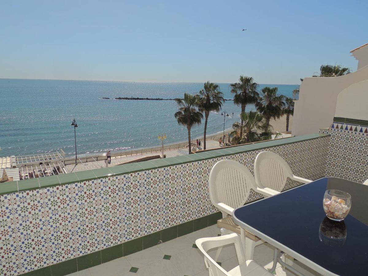 Апартаменты Las Gaviotas Beach - Playa - Sea Front - Frente Al Mar Бенальмадена Экстерьер фото